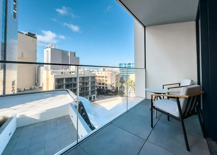 アパート Luxury Little Gem Mercury Tower W Rooftop Pool By Arco Collection Saint Julian's